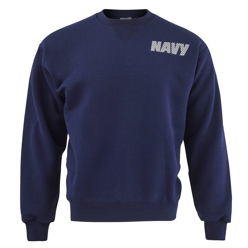 Pt Fleece Crew Sweatshirt, Physical Training Uniforms (ptu)