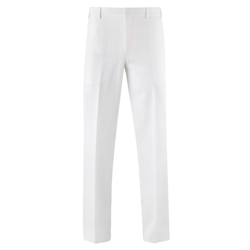 Men's Summer White Trousers, Classic Fit, Summer White