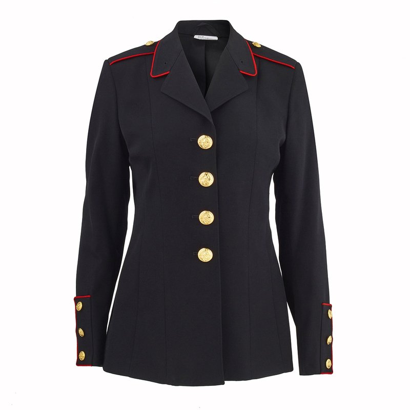 female marine dress blues