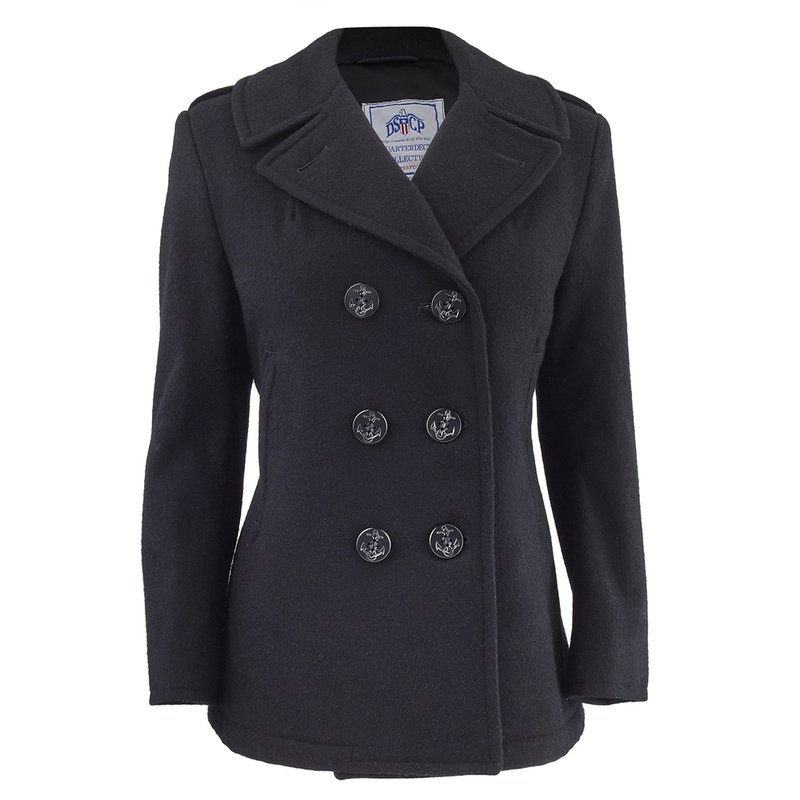 Womens Us Navy Pea Coat - Tradingbasis