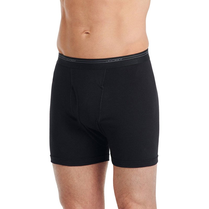 Jockey Men's Classic Cotton Mesh Boxer Briefs, Men's Underwear