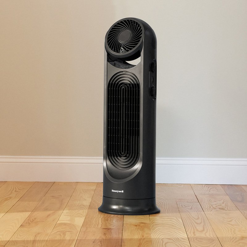 Home & Kitchen Home Honeywell TurboTower Tower Fan Black Tower Fans