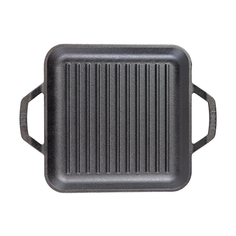 Lodge Square Cast Iron Grill Pan  Grill Pans & Griddles - Shop Your Navy  Exchange - Official Site