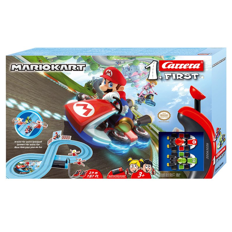 supermarkt Moedig aan seinpaal Carrera First - Mario Kart W/spinners | Remote-controlled Toys | Toys -  Shop Your Navy Exchange - Official Site