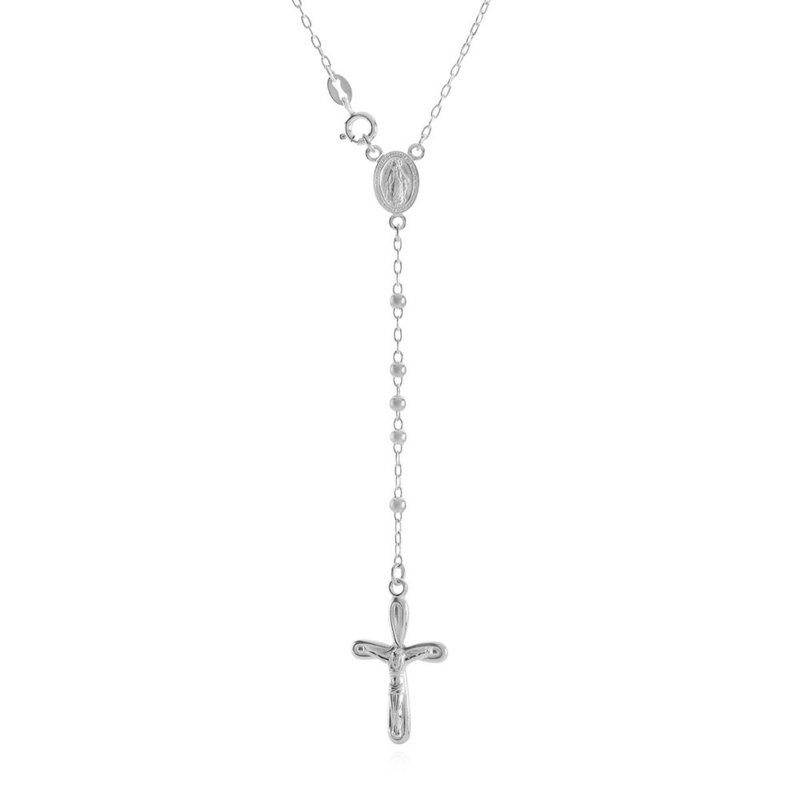 Rosary Necklace Sterling Silver Fashion Necklaces Women s