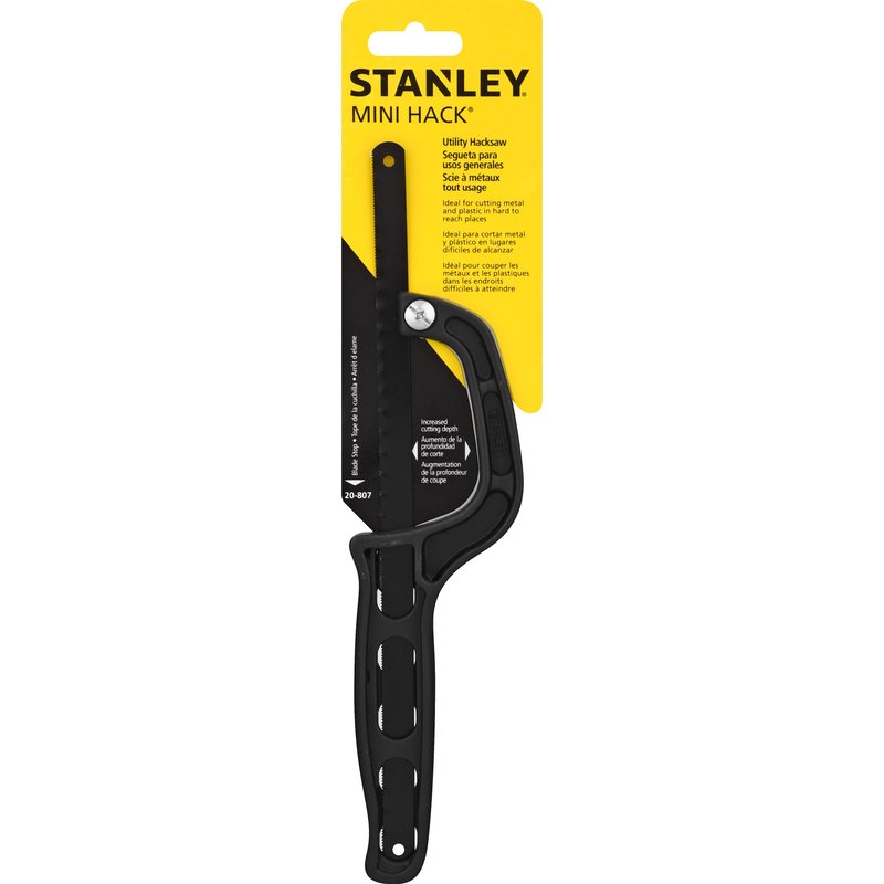 Stanley Plastic Mini Hacksaw, Hand Tools