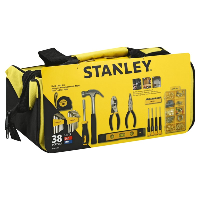 Stanley 38-piece Mixed Tool Bag, Hand Tool Sets