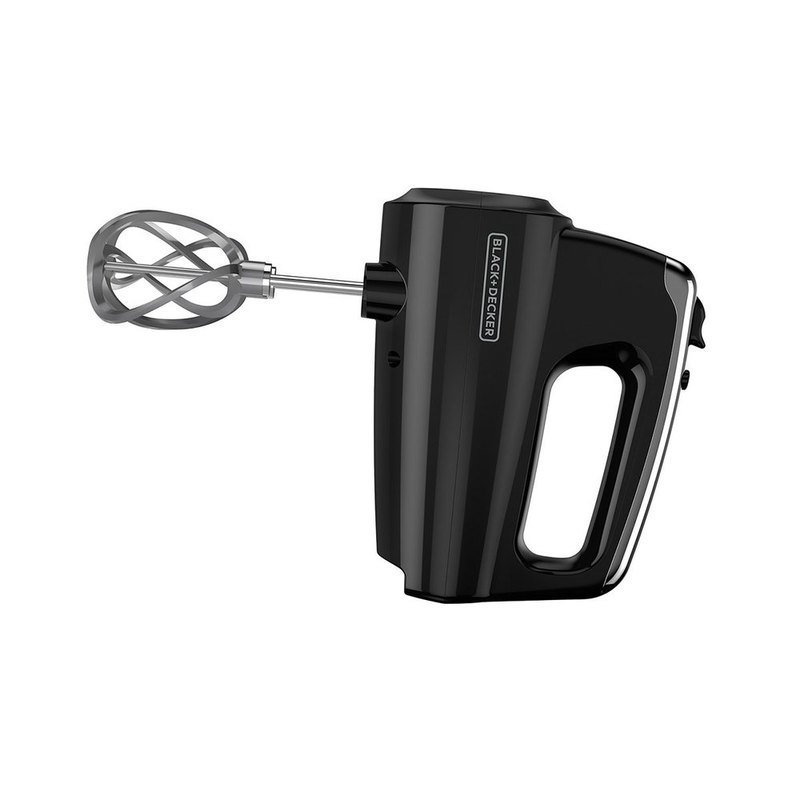 BLACK + DECKER Plus Decker Helix Performance Hand Mixer- Black