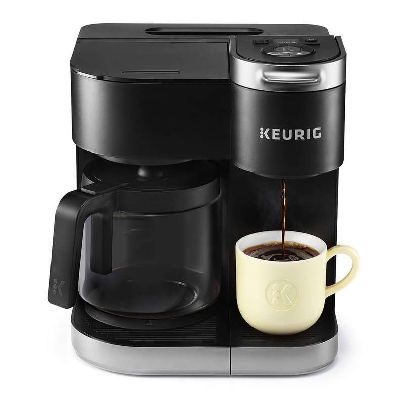 Keurig K-Latte Single Serve K-Cup Coffee and Latte Maker, Comes with Milk Frother, Compatible With all Keurig K-Cup Pods, Black