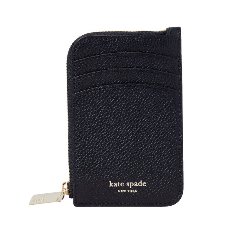 margaux leather zip card holder