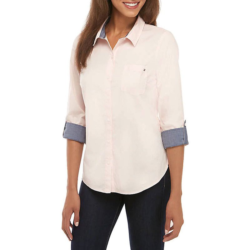 Tommy Women's Women's Collared & Button Front Tops | Apparel - Shop Your Navy Exchange - Official Site