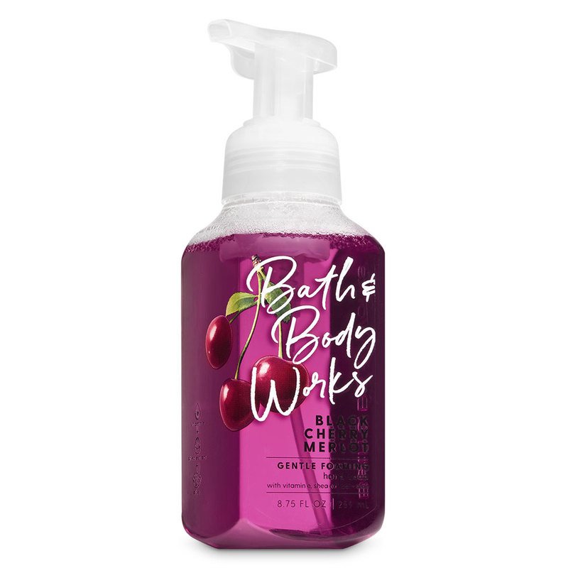 Bath & Body Works Black Cherry Merlot Gentle Foaming Hand Soap Hand Soap & Wash Beauty