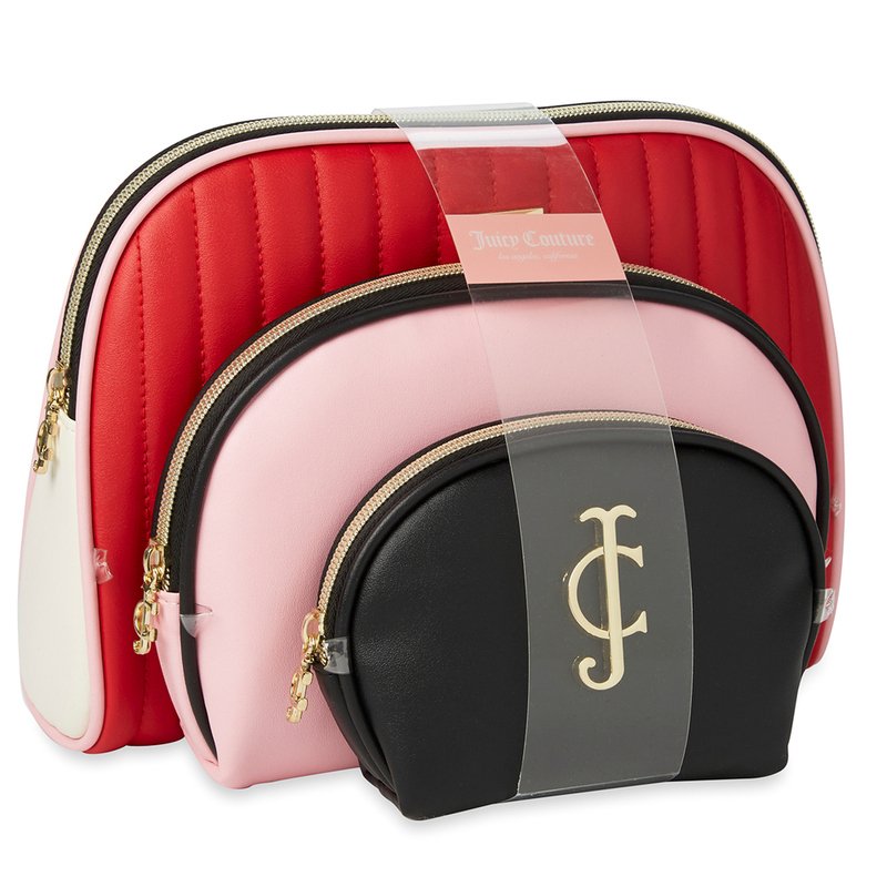juicy couture pink and black backpack
