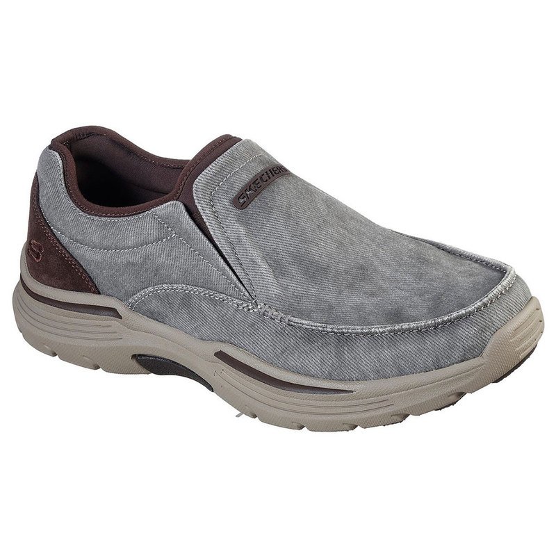 skechers canvas slip on