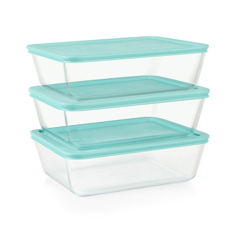 Pyrex Simply Store 6-piece 11-cup Meal Plan Set, Food Storage Container  Sets