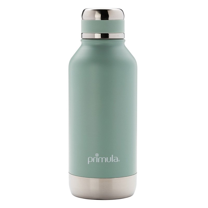 Primula Traveler Double Wall Bottle, 40 oz, Brushed Stainless Steel