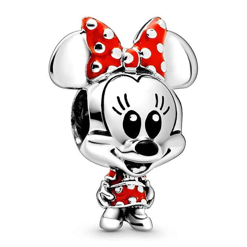 Pandora X Disney Minnie Mouse Dotted Dress Bow Charm Fashion Charms Women s Shop Your Navy Exchange Official Site
