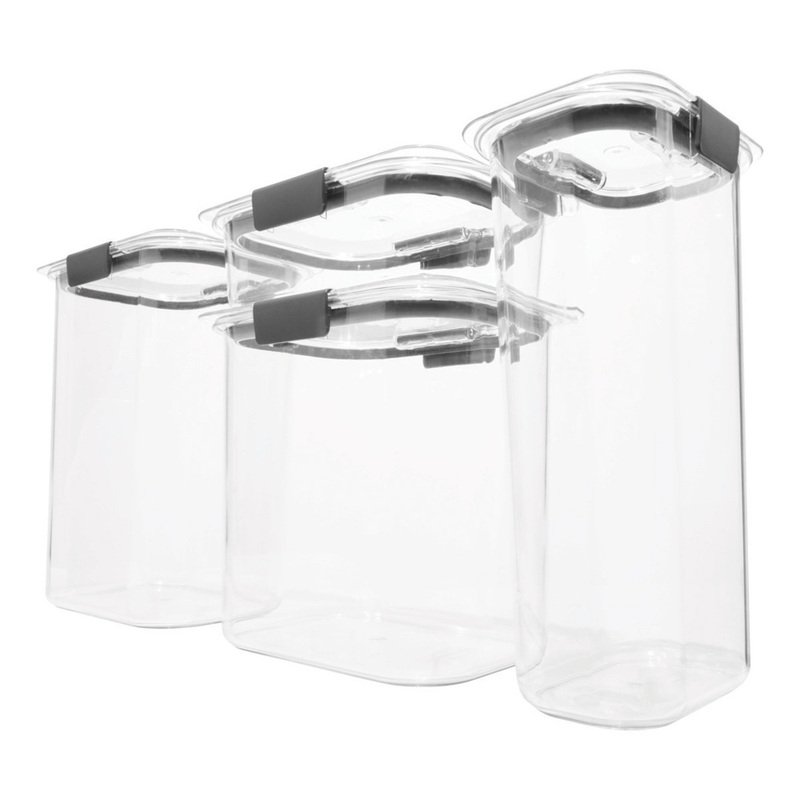 Rubbermaid Brilliance 8 Piece Pantry Food Storage Set, Food Storage  Container Sets