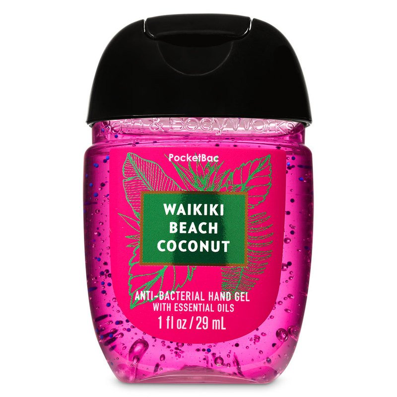Bath & Body Works Waikiki Beach Coconut Pocketbac Hand Sanitizer Hand