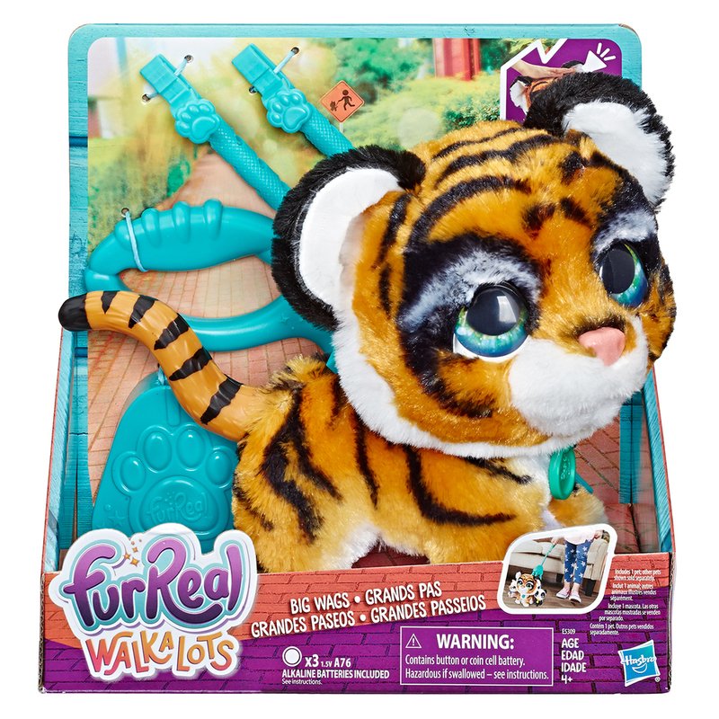 walking tiger toy