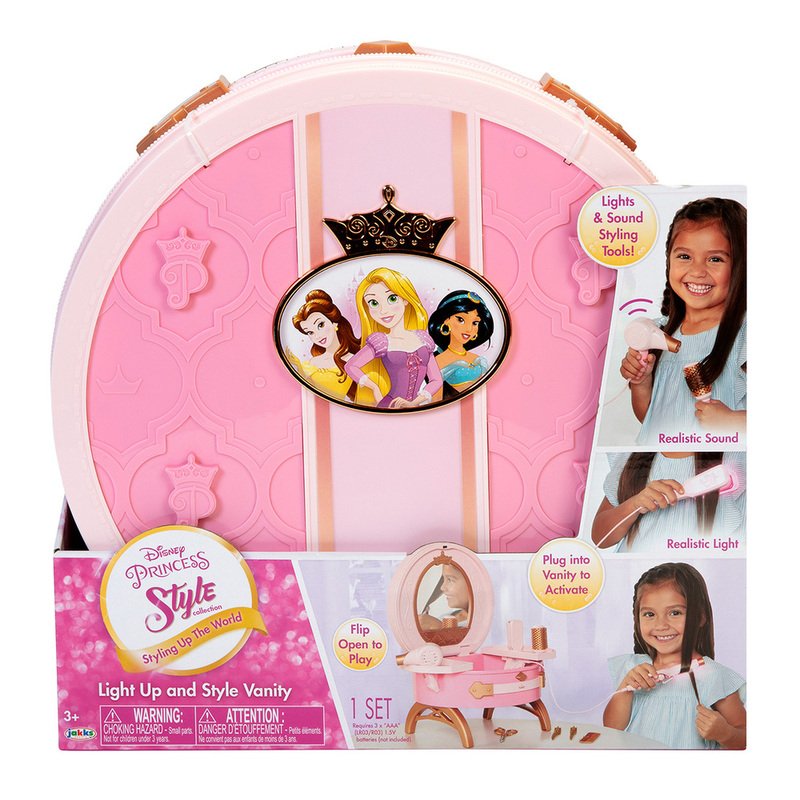 Disney Princess Style Collection - Travel Accessories Kit, Pink