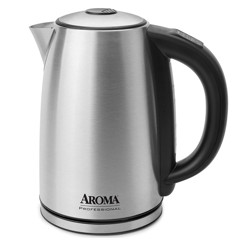 Large Digital Electric Tea Kettle, 1.7L - Stainless Steel