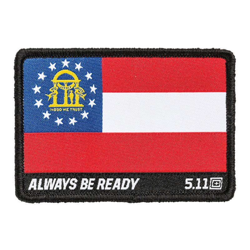 5.11 Georgia State Flag Patch, Patches, Stickers, Pins & Magnets