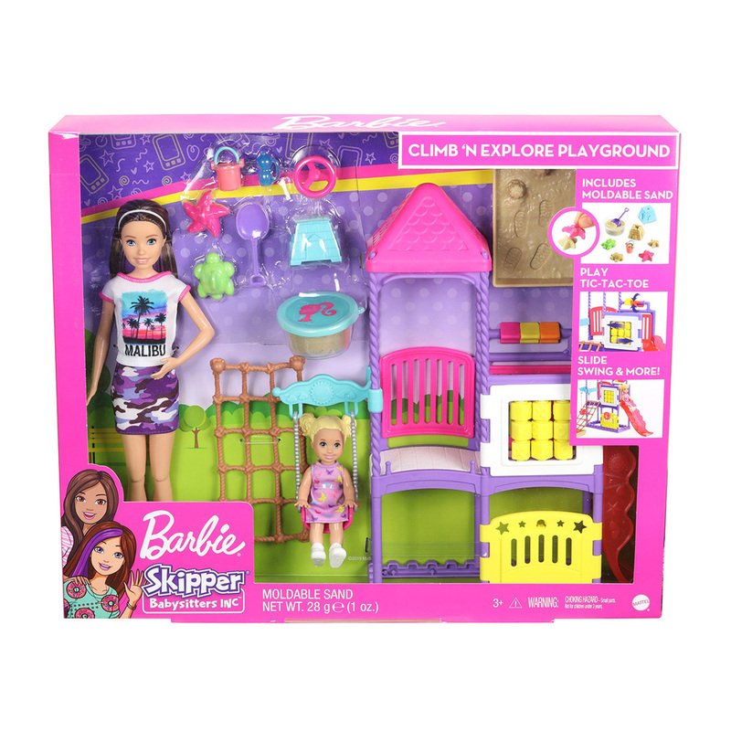 Barbie Skipper Baby-sitting Playground Playset | Fashion & Adventure Dolls Playsets | Toys - Your Navy Exchange - Official Site
