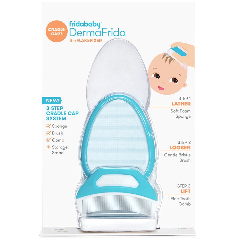 Fridababy Dermafrida The Flake Fixer 3-step Cradle Cap System, Healthcare  & First Aid Kits