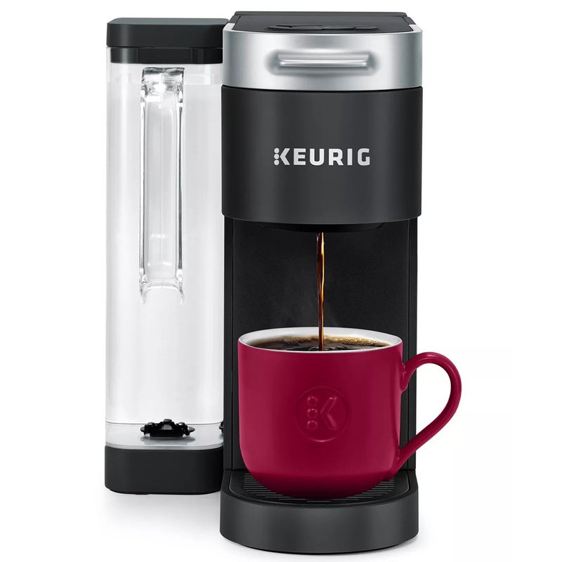 Keurig K-Slim Single-Serve K-Cup Coffee Maker, Black and Keurig Standalone  Milk Frother, Black