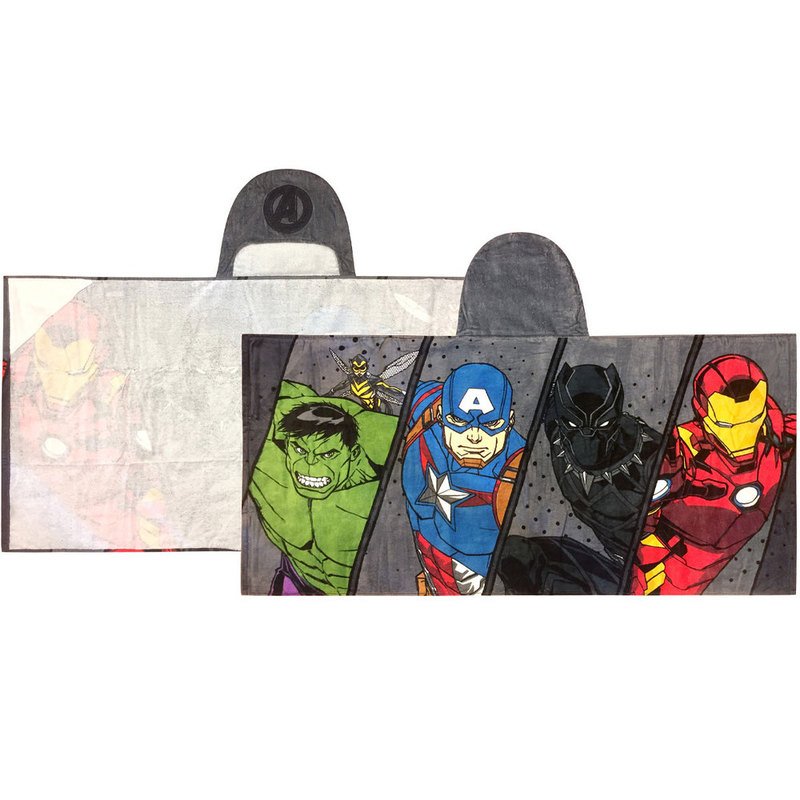 avengers hooded towel