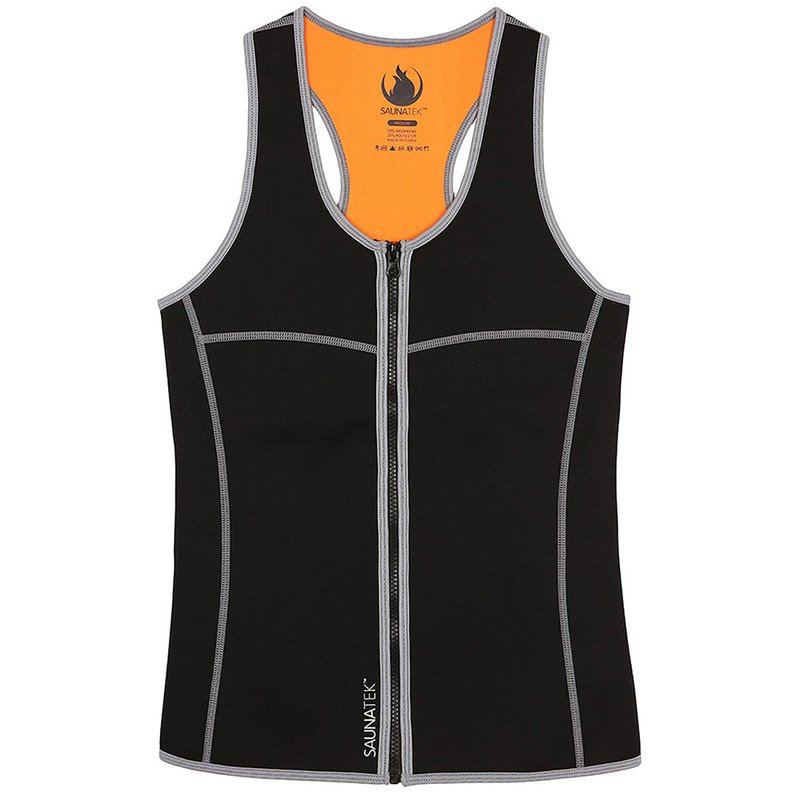 Saunatek Womens Neoprene Large Slimming Vest With Microban