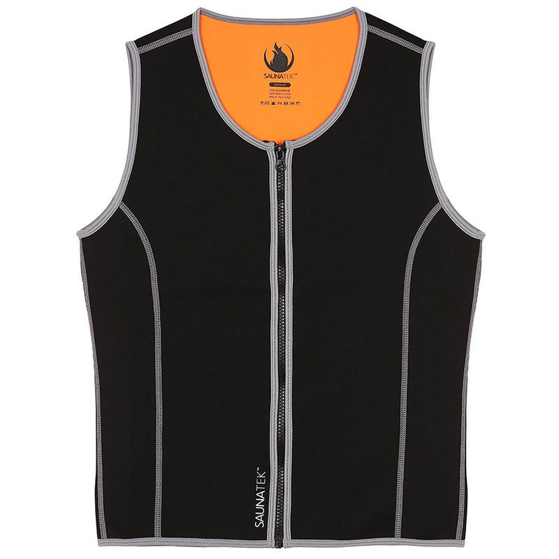 Saunatek Mens Neoprene Small Slimming Vest With Microban, Training Suits,  Sauna Suits, & Waist Trimmer Belts