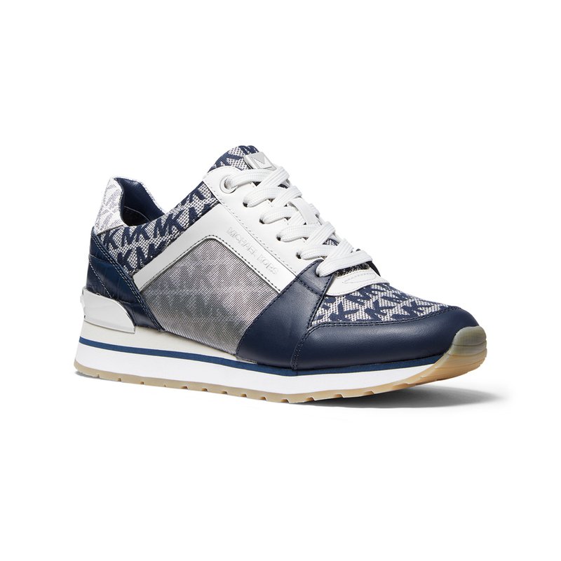 Michael kors trainers womens navy Clearance