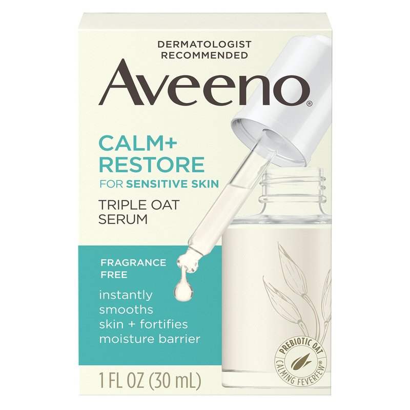 Aveeno Tone + Texture Renewing Hand and Body Lotion for Sensitive Skin,  Fragrance Free, 18 oz