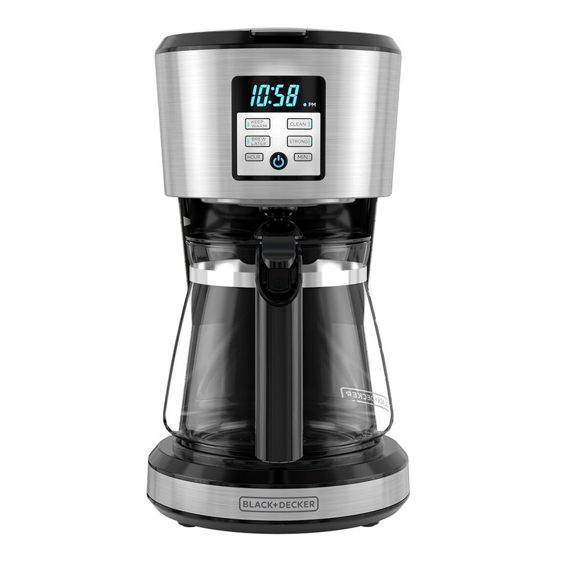 Black & Decker 12-Cup Coffeemaker, Black