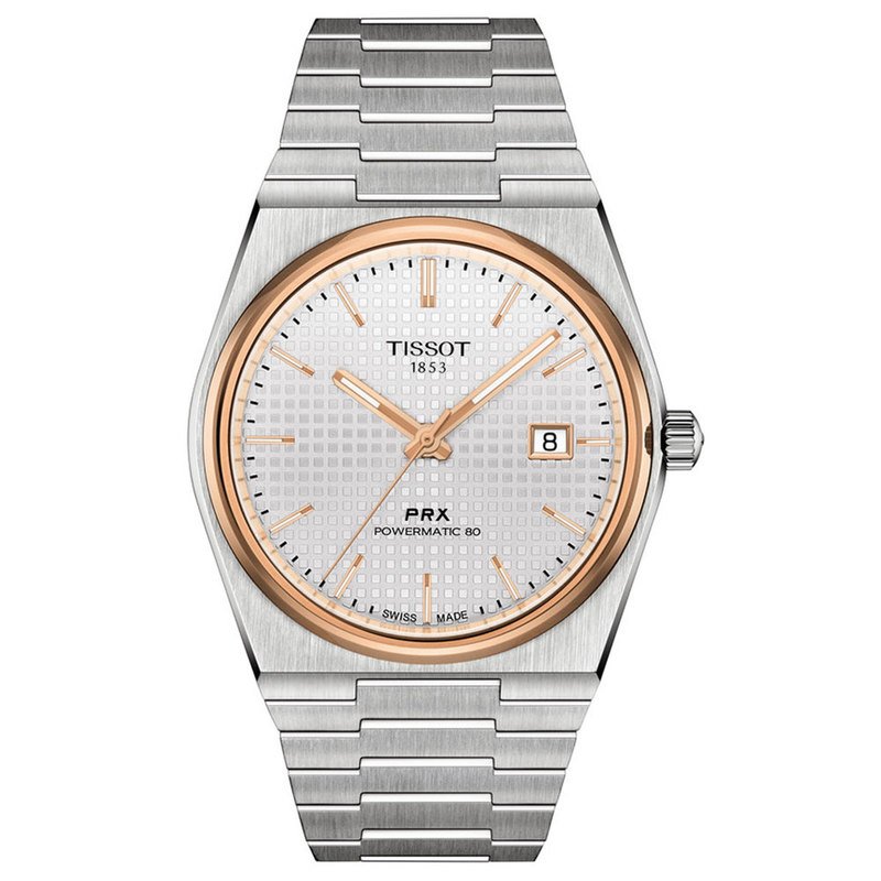 Tissot Men's Prx Automatic Stainless Steel Bracelet Watch Men's