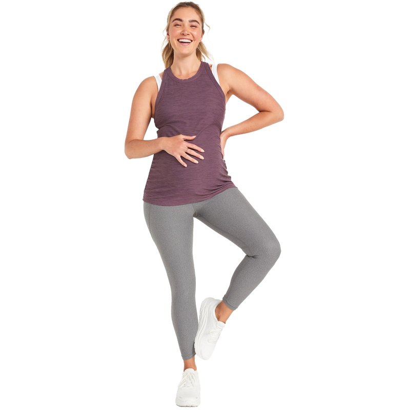 Old Navy Maternity Full-panel Powersoft Side-pocket 7/8-length Leggings, Maternity Bottoms