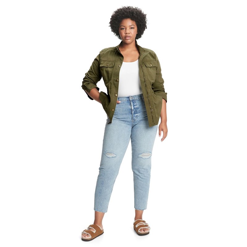 gap womens shacket