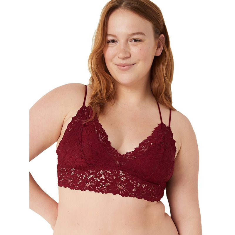 Victoria's Secret Pink Women's Crochet Lace Bralette, Bralette