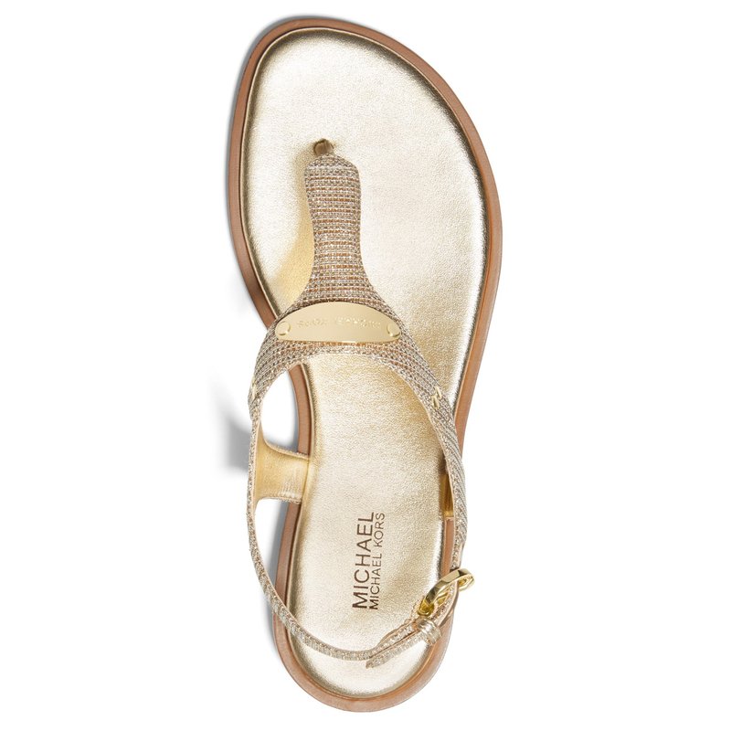 Michael Kors Women's Mk Plate Thong | Casual Flat Sandals | Shoes - Shop  Your Navy Exchange - Official Site