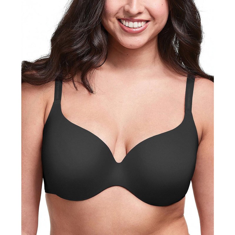  DreamWire Underwire Bra, No-Poke Push-Up Bra, Moderate  Coverage, Convertible T-Shirt Bra, Paris Nude, 38D