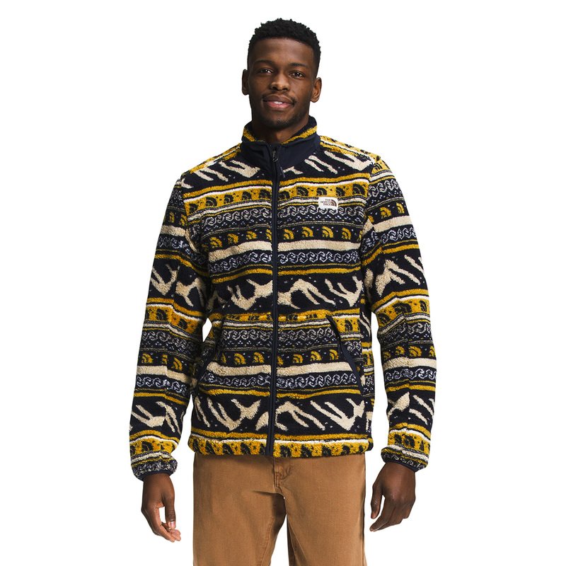 The North Face Men s Printed Campshire Full Zip Men s Outdoor Hoodies Fleece Men s Shop Your Navy Exchange Official Site