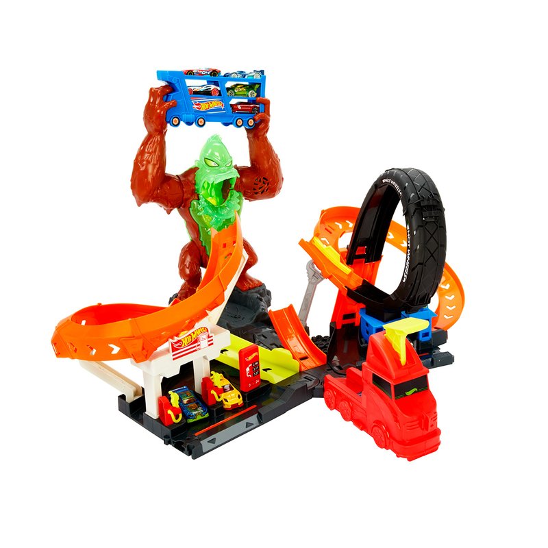 Hot Wheels Toxic Gorilla Slam Track Cars Trucks Toys Shop Your Navy Exchange Official Site