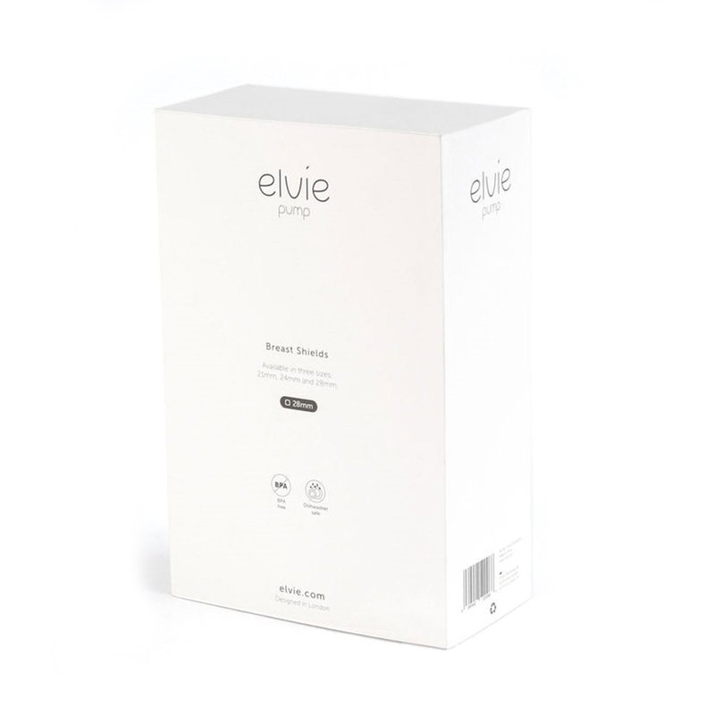 Elvie Pump 2-pack Breast Shields, 28mm, Breast Pump Accessories