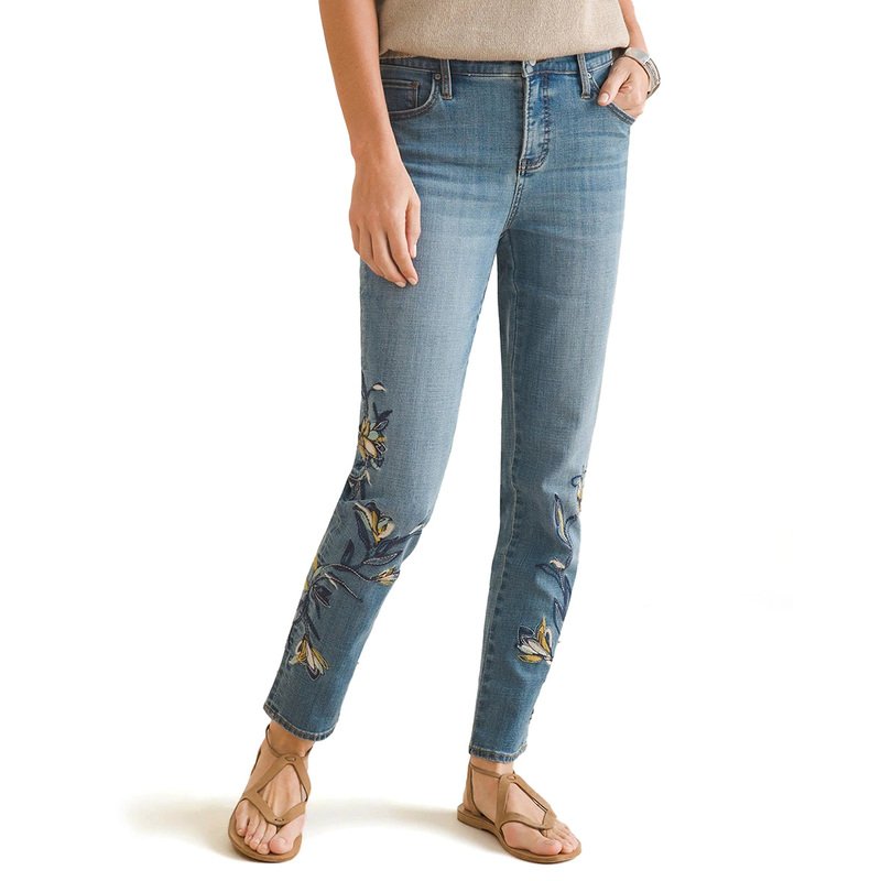 Chico's Women's So Slimming Embellished 