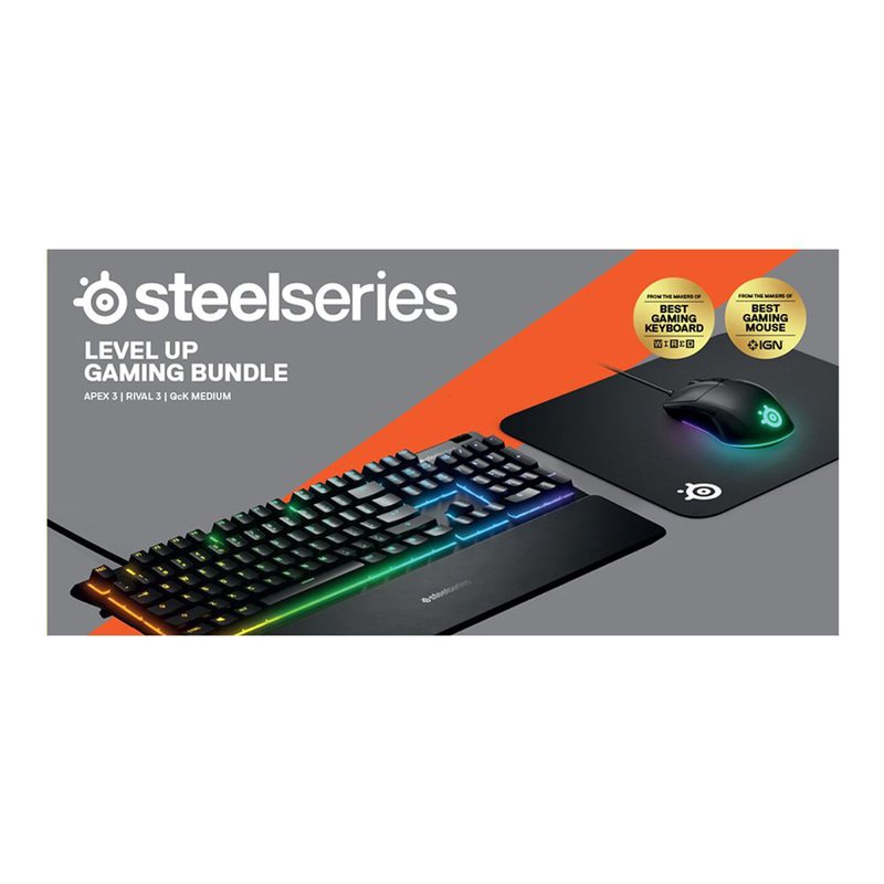 Steelseries Level Up Gaming Bundle | Pc 