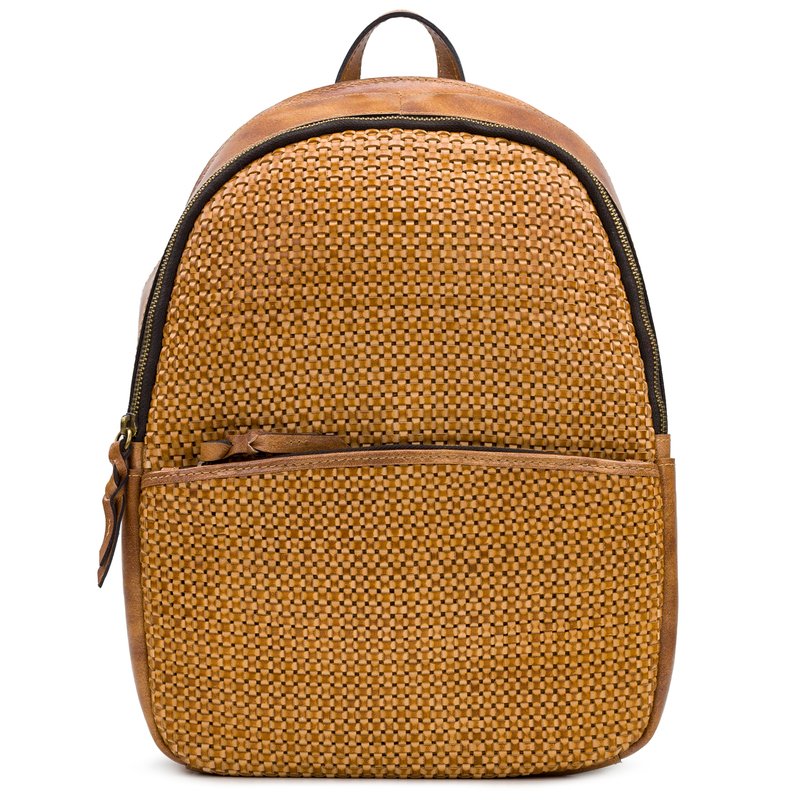 Patricia Nash Turi Small Leather Woven 