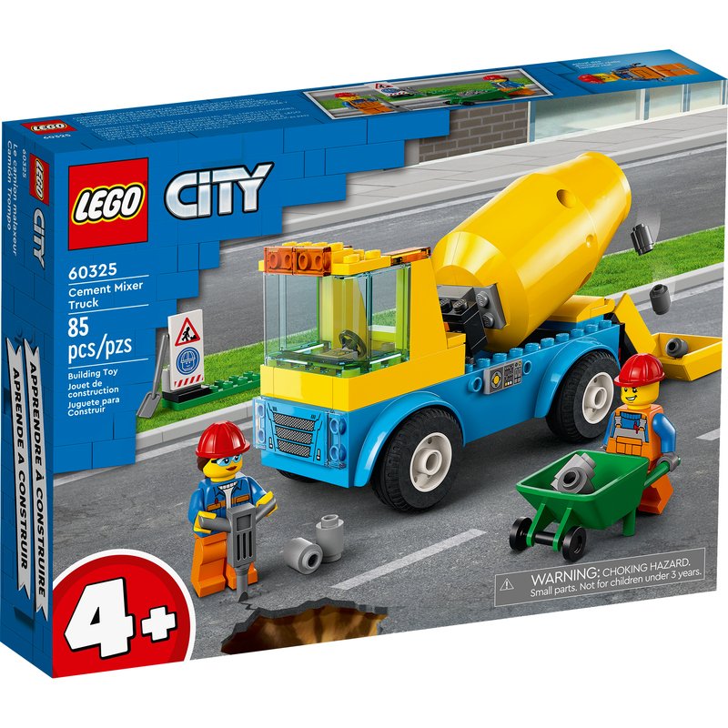 Syge person pengeoverførsel tørst Lego City Cement Mixer Truck (60325) | Building Sets & Kits | Toys - Shop  Your Navy Exchange - Official Site
