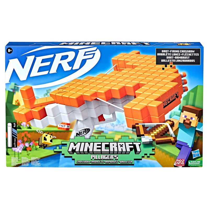 Nerf Minecraft Pillagers Crossbow